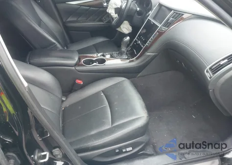 2019 Infiniti Q50 3.0T Luxe z USA, uszkodzony, nr VIN JN1EV7APXKM513170